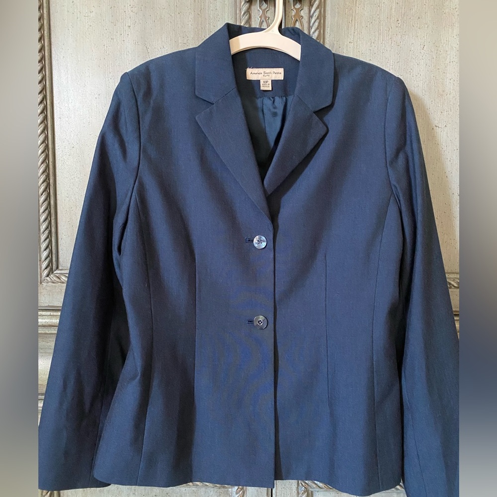 Dark teal jacket